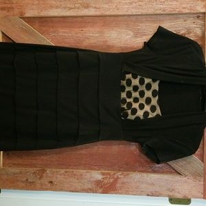 Very flattering black dress